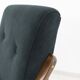 Black armchair by Jaroslav Šmídek for Ton, Czechoslovakia, 1960s