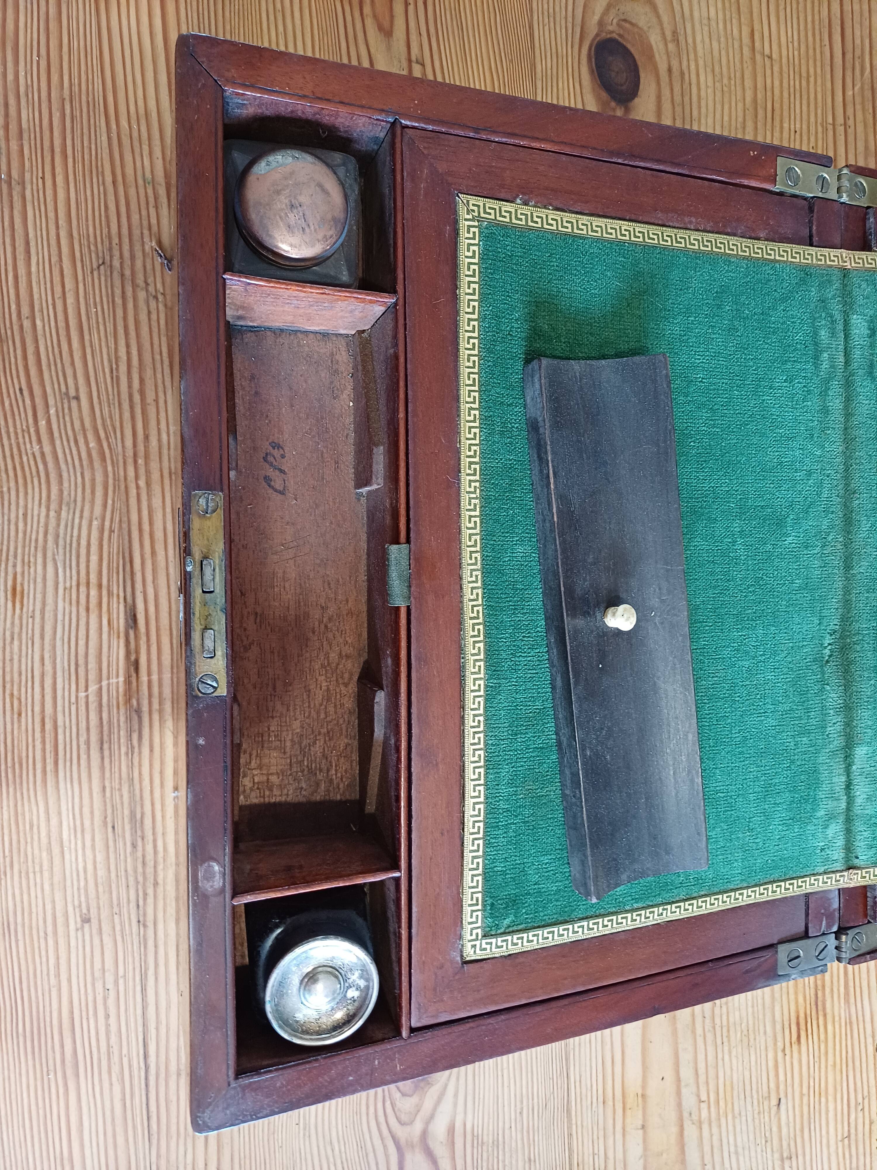 Marine Mahogany Hawksley writing desk
