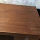 Pierre Paulin CM 223 desk, mahogany and chrome, Thonet edition, 1950