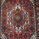 Hand-knotted Persian carpet from Iran, 128 x 76 cm.