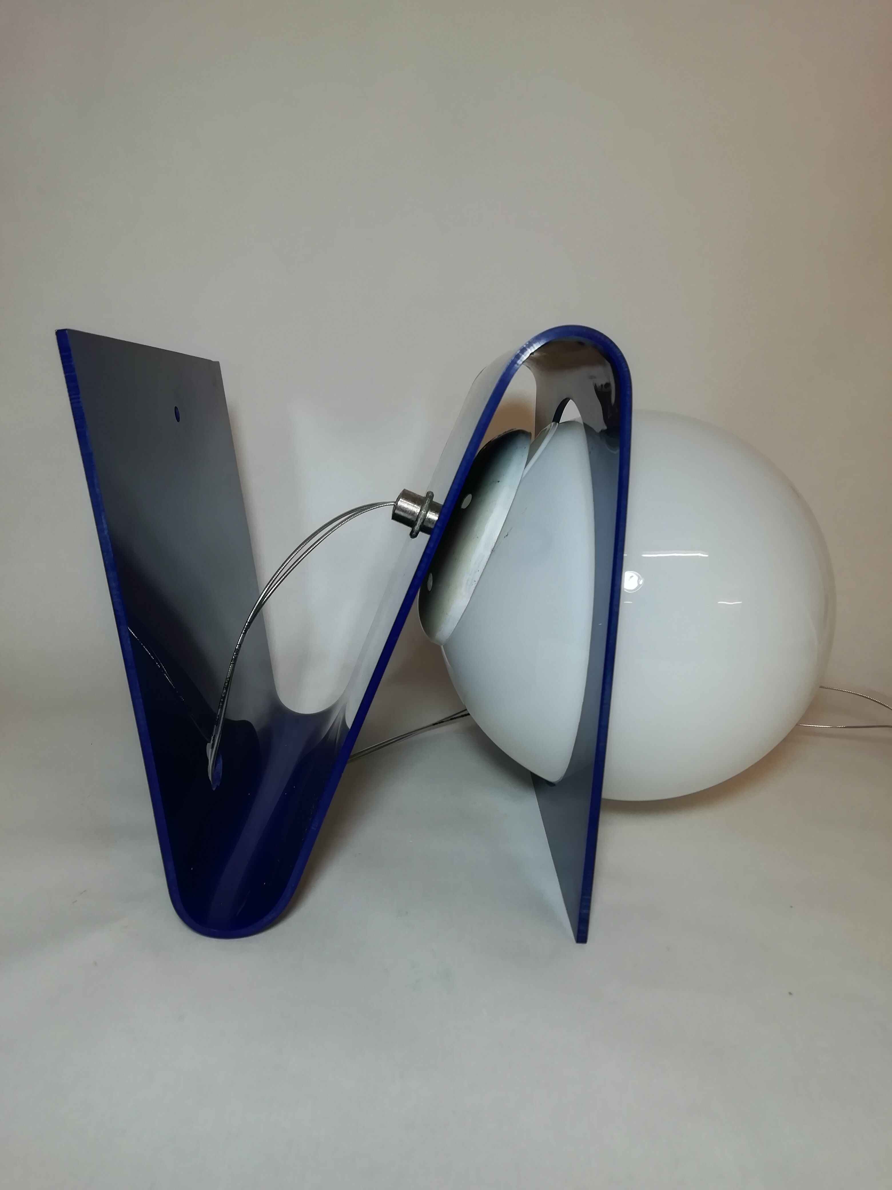 Paire d'appliques de methacrylate