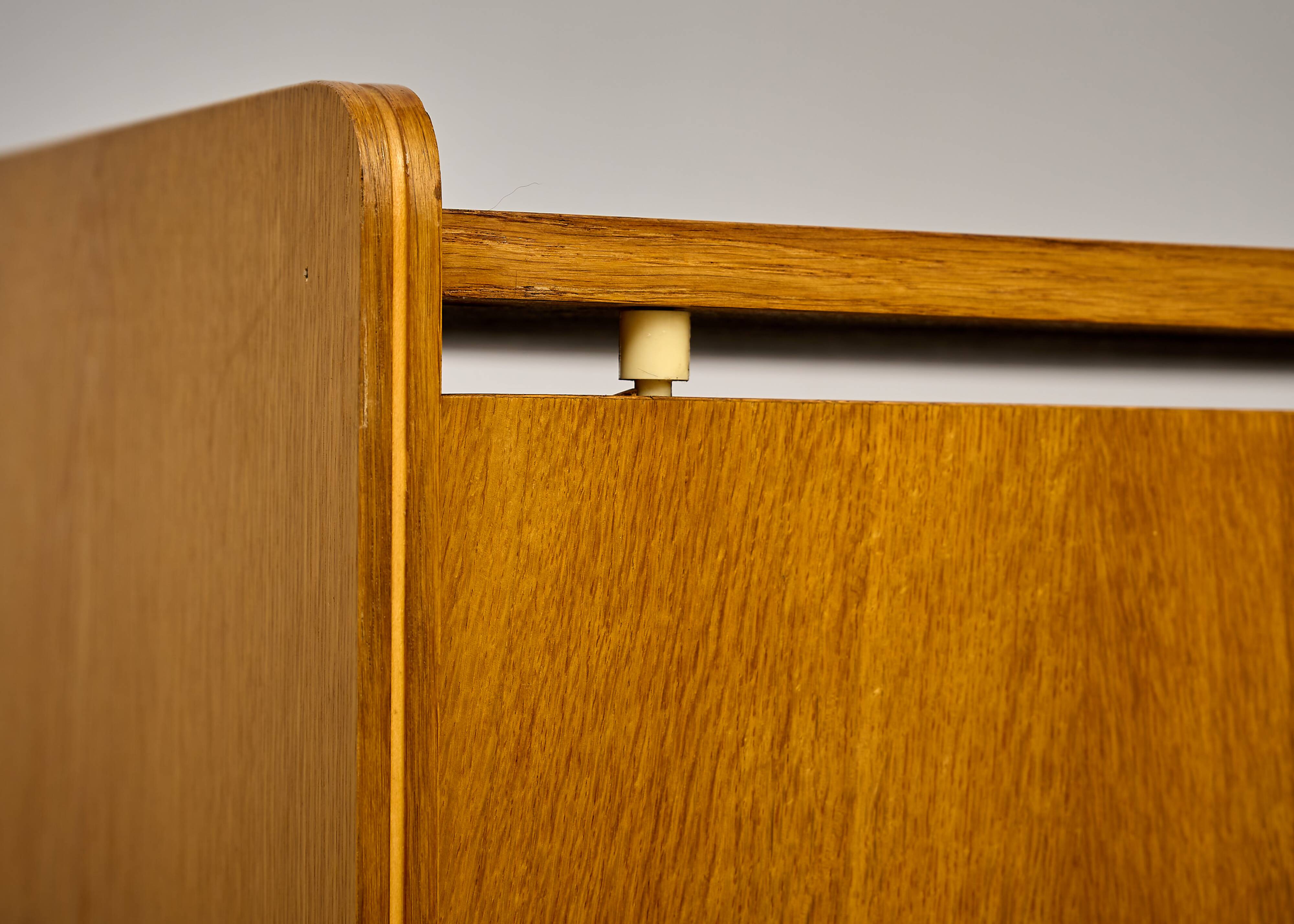 Vintage Bedding Cabinet 1960s Czechoslovakia