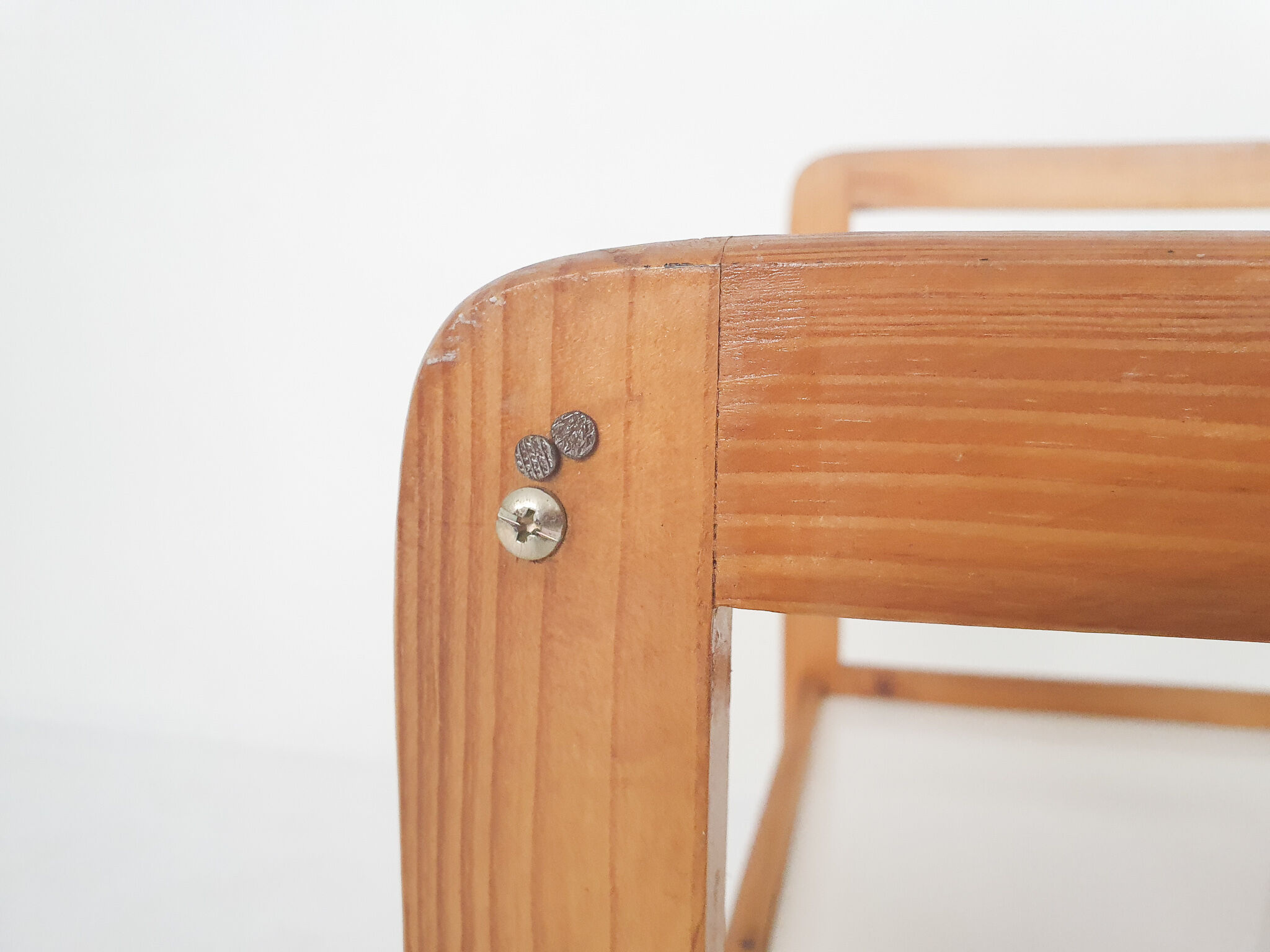 Pinewood serving table or tray, The Netherlands 1960's