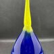 Blown glass soliflore signed Eric Lindgren Claret 1996