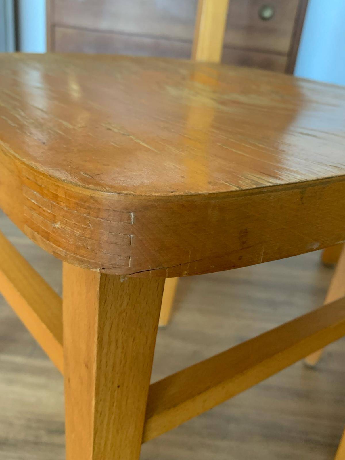 Set of 5 bistro chairs