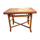 Vintage rattan coffee table