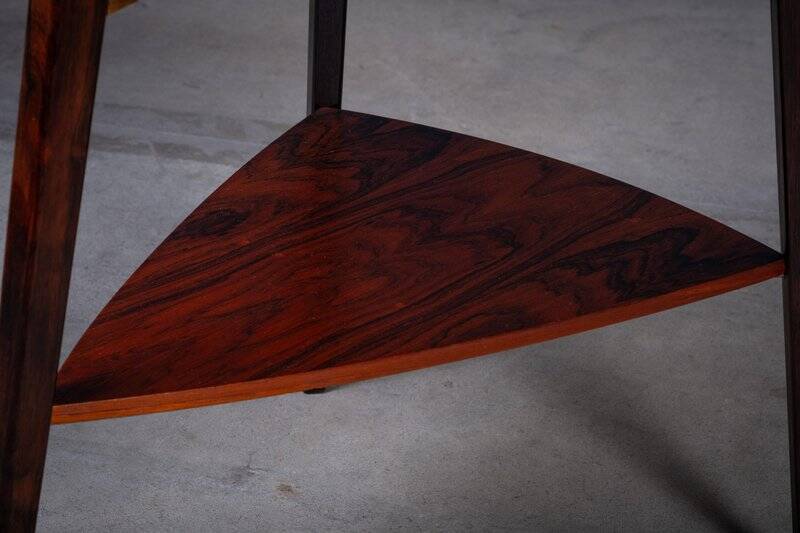 Side Table in Rosewood by Holger Georg Jensen, Denmark, 1960s