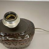 Large ceramic table lamp by Bitossi, 1970s