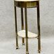 Gilded brass console