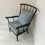 Fauteuil éventail Baumann noir