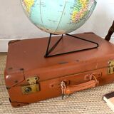 Antique suitcase and its key