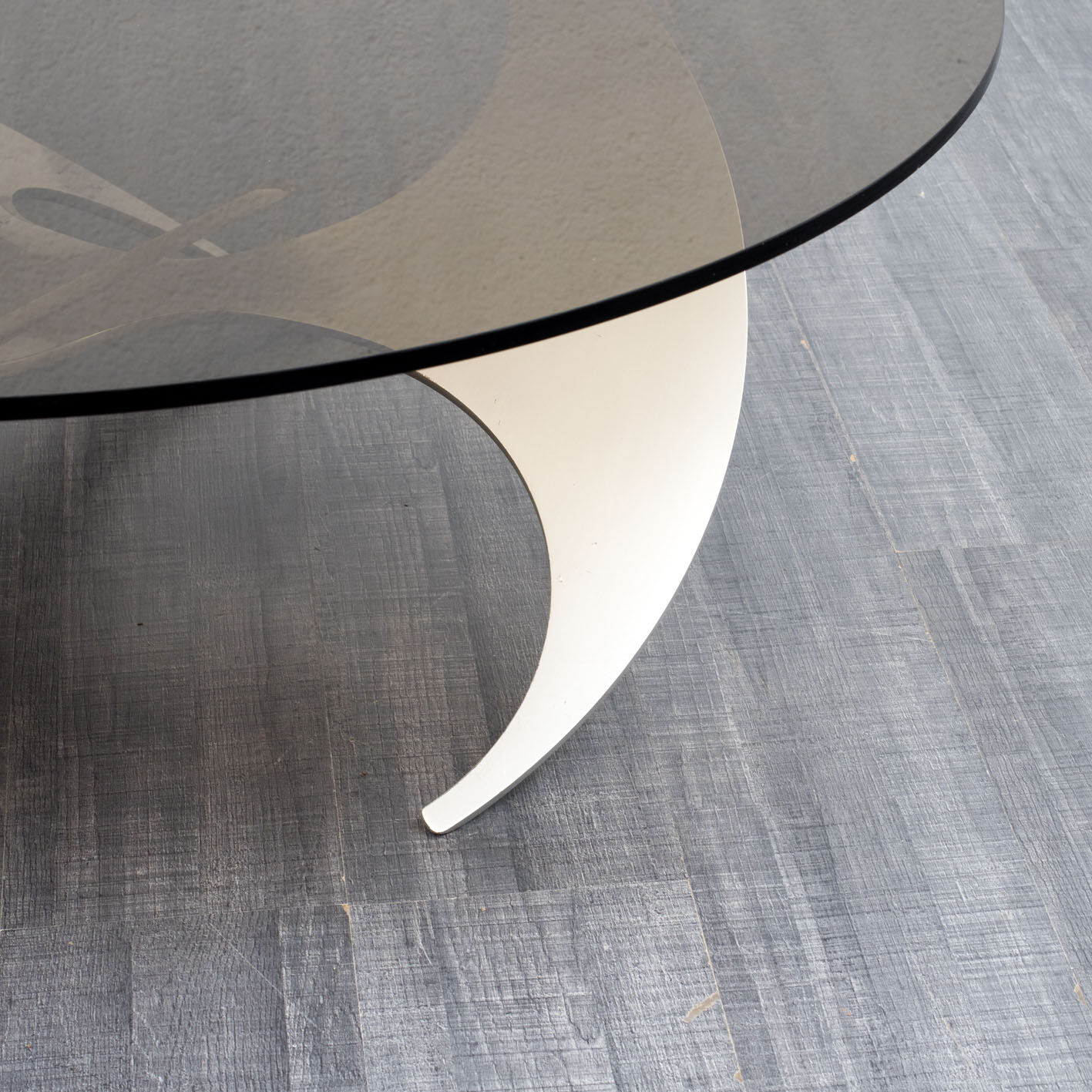 Table basse Propeller Knut Hesterberg pour Ronald Schmitt années 60