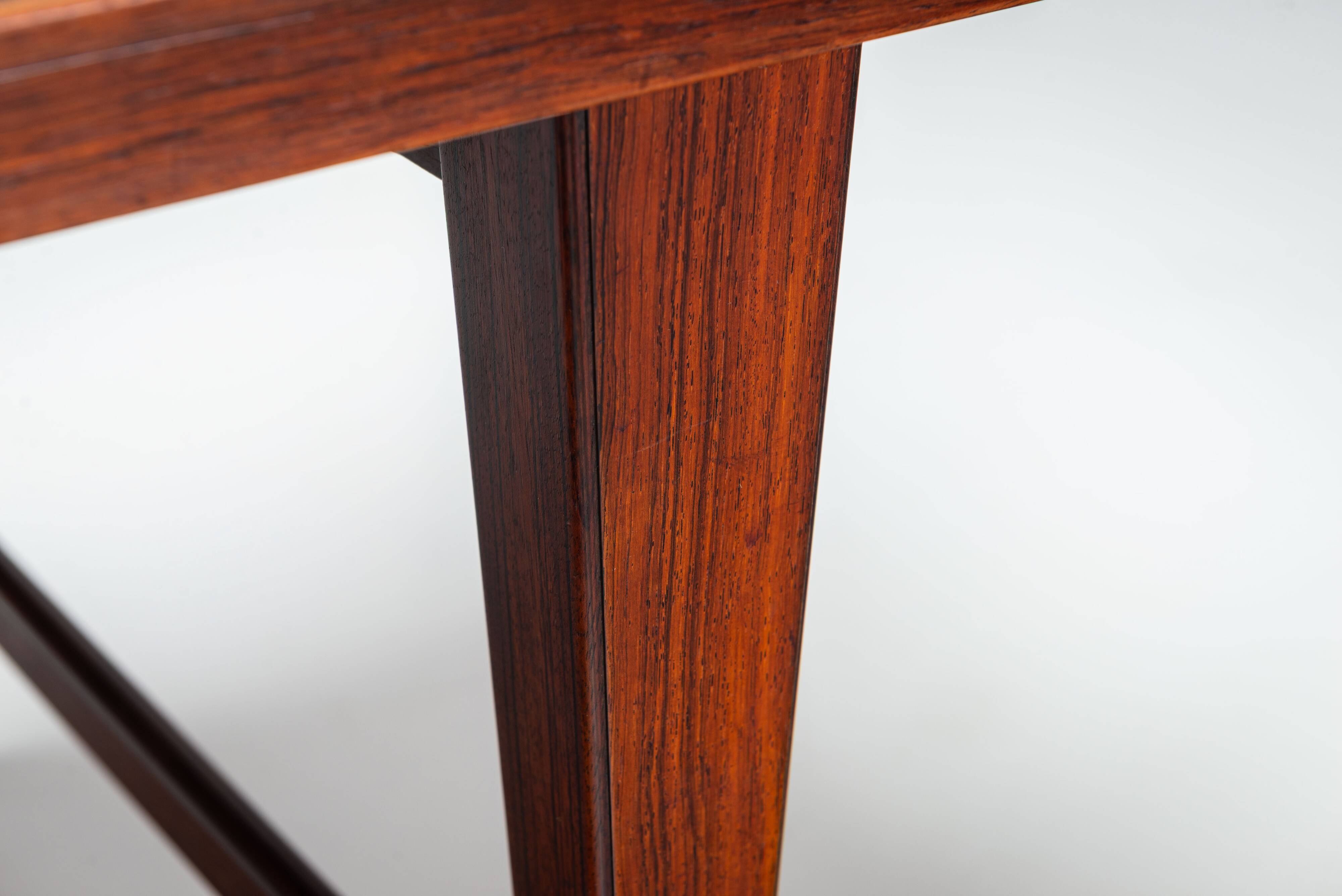 Table basse en palissandre d'Edmund Jørgensen
