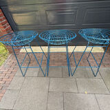 Set of 3 Pastoe bar chairs