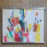 Painting by Daniel Humair from 1968