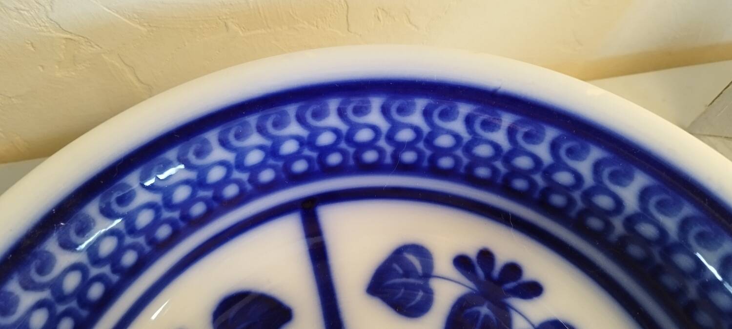 Saladier Bleu Sarreguemines