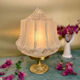 Art Deco lamp with floral patterns