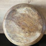 Olive wood salad bowl