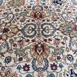 Tapis persan Tabriz vintage fin, 204 x 141 cm