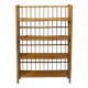 Bamboo Folding Campaign Shelves, France 1920s