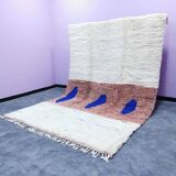 Traditional Moroccan wool Berber rug size 150 x 250 cm