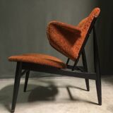 1950s Shell Chair by Ib Kofod-Larsen for Christensen & Larsen, Denmark
