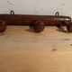 1950s faux bamboo coat rack