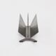 Brushed Steel Magazine Rack 1980s