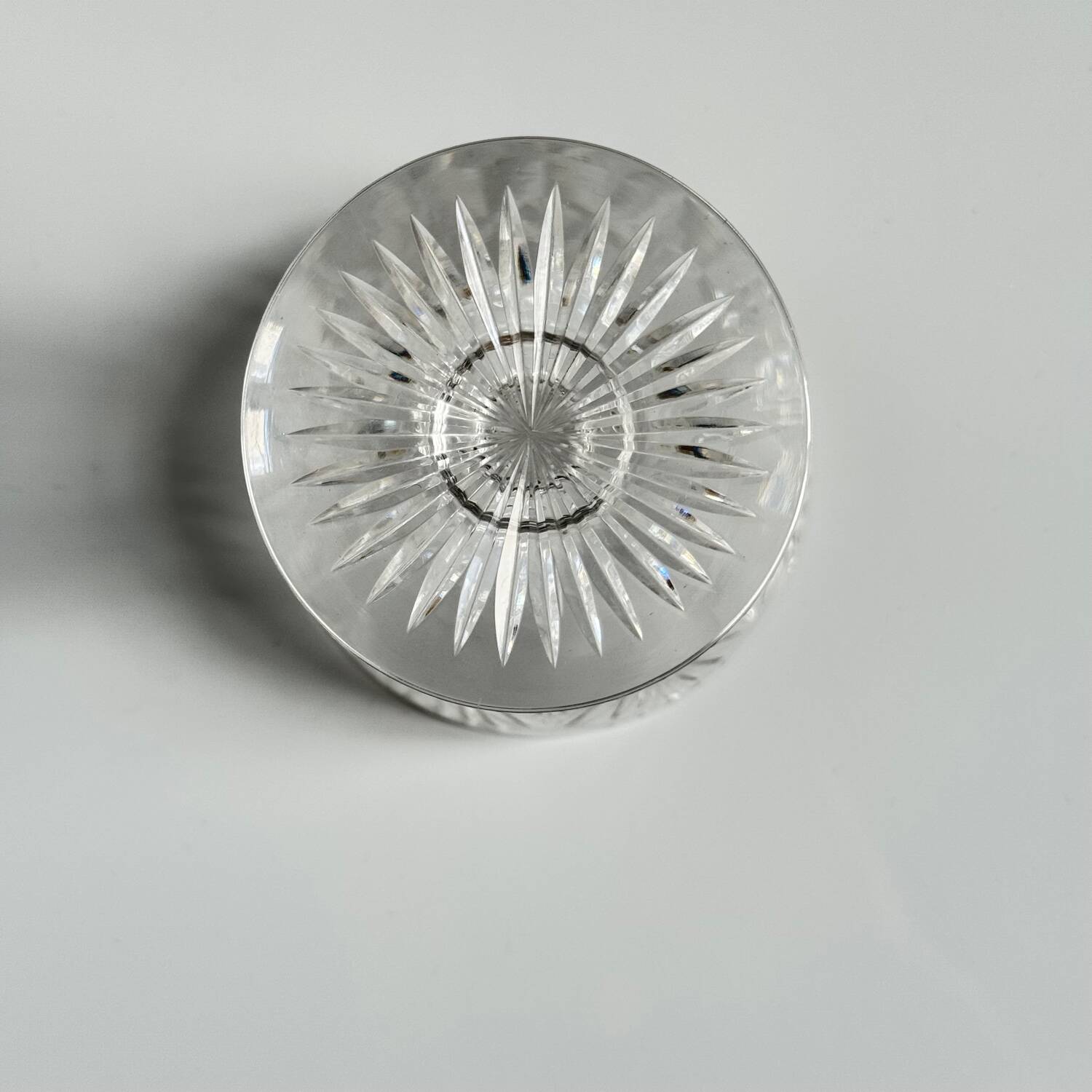 5 Saint-Louis “Gavarni” crystal champagne glasses, early 20th century