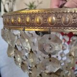 Ceiling light with tassels