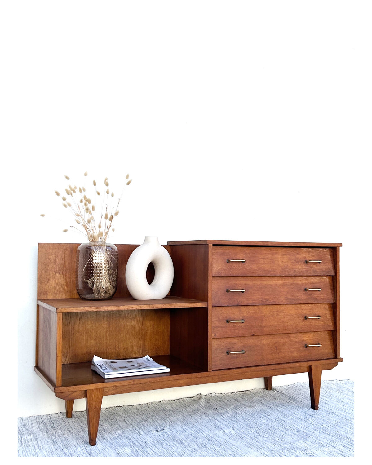 Chest of drawers in a row