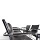 Matteo Grassi Set of 6 Visitor Chairs, Leather/Chrome Dining Chairs, 1970