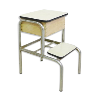 Tabouret escabeau en formica