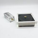 Smoking set "Fabio Manlio Ciocca" for Guzzini – Italy, 1970s