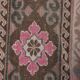 Vintage Turkish Oushak rug 216x391 cm