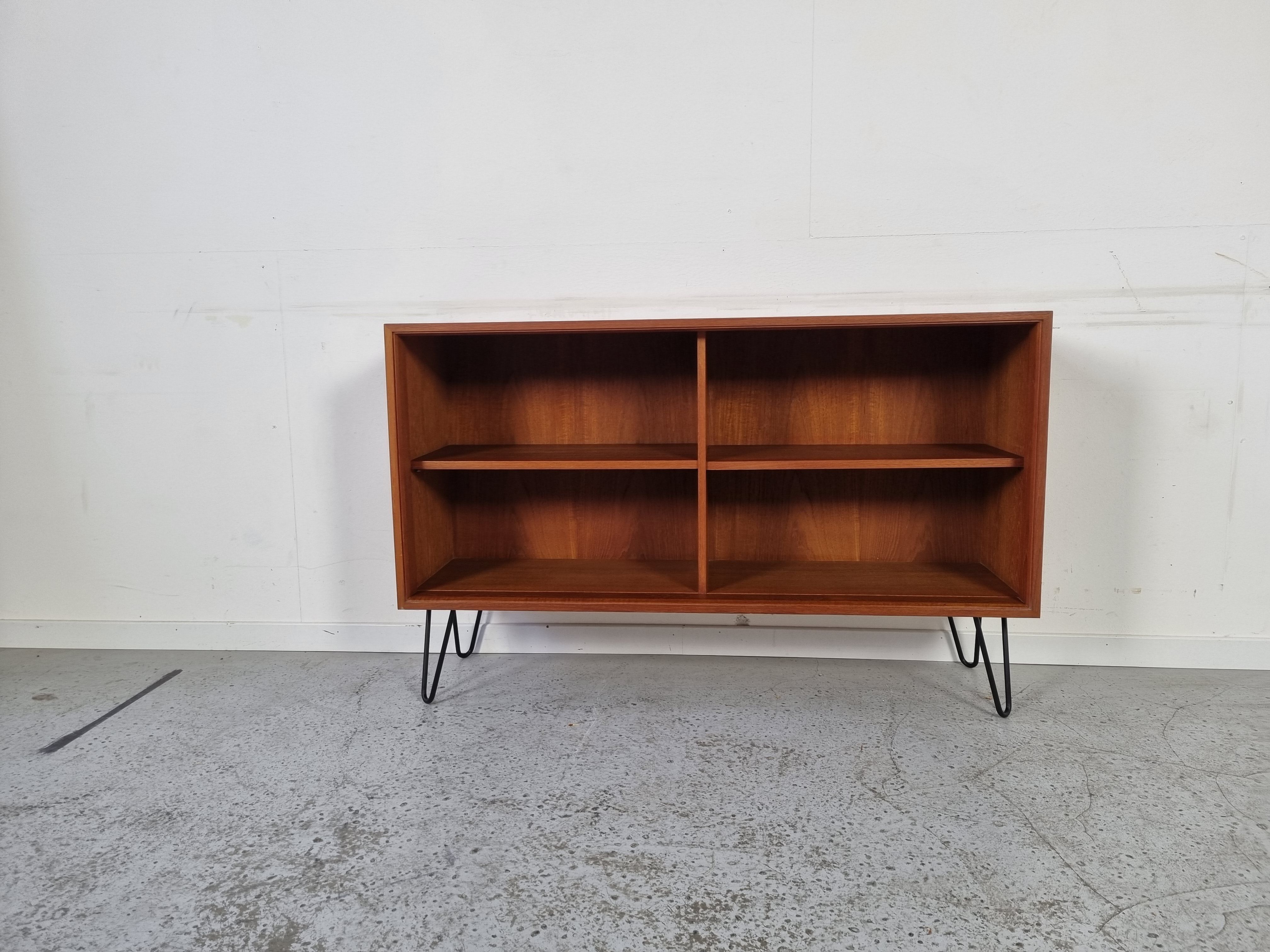 Scandinavian teak row WK, 60s