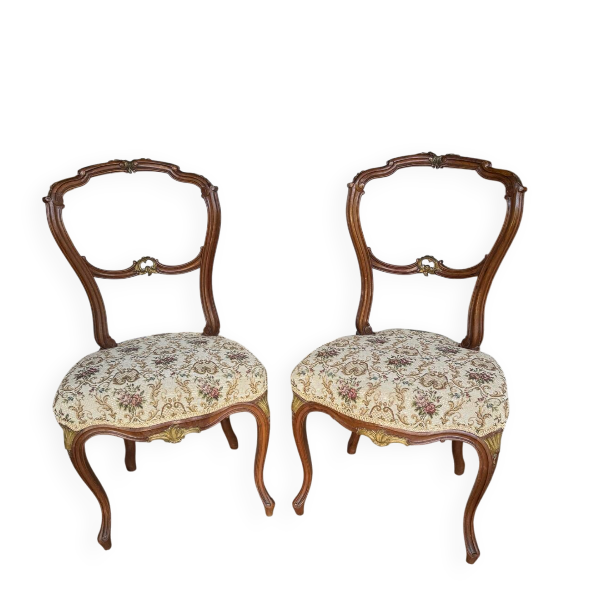 Louis XV bedroom chairs
