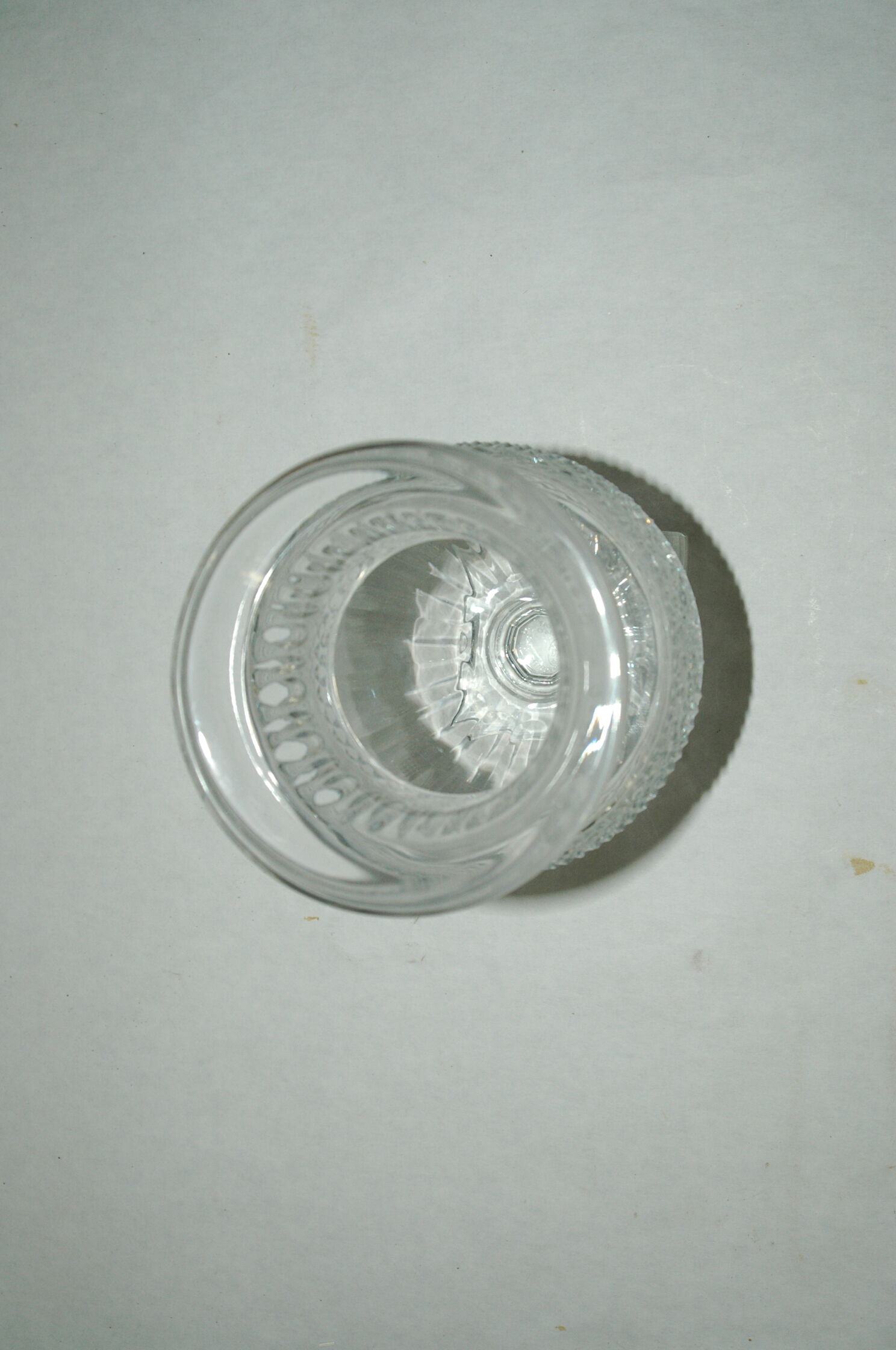 Baccarat crystal baluster vase