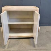 Cabinet en roseau vintage, années 1970