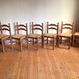 Chaises de salle à manger en bois