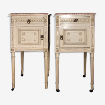 Pair of nightstands 19th