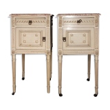 Pair of nightstands 19th