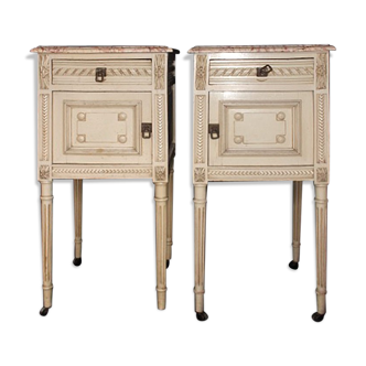 Pair of nightstands 19th