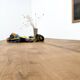 Very large farmhouse table in solid oak, 1950s – L300 cm