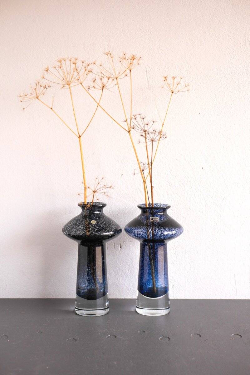Vases called Oxid by Bo Borgström for Åseda, set of 2.