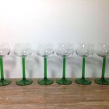 6 Alsace wine glasses