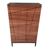 Vintage Wardrobe in Beech, 1970s