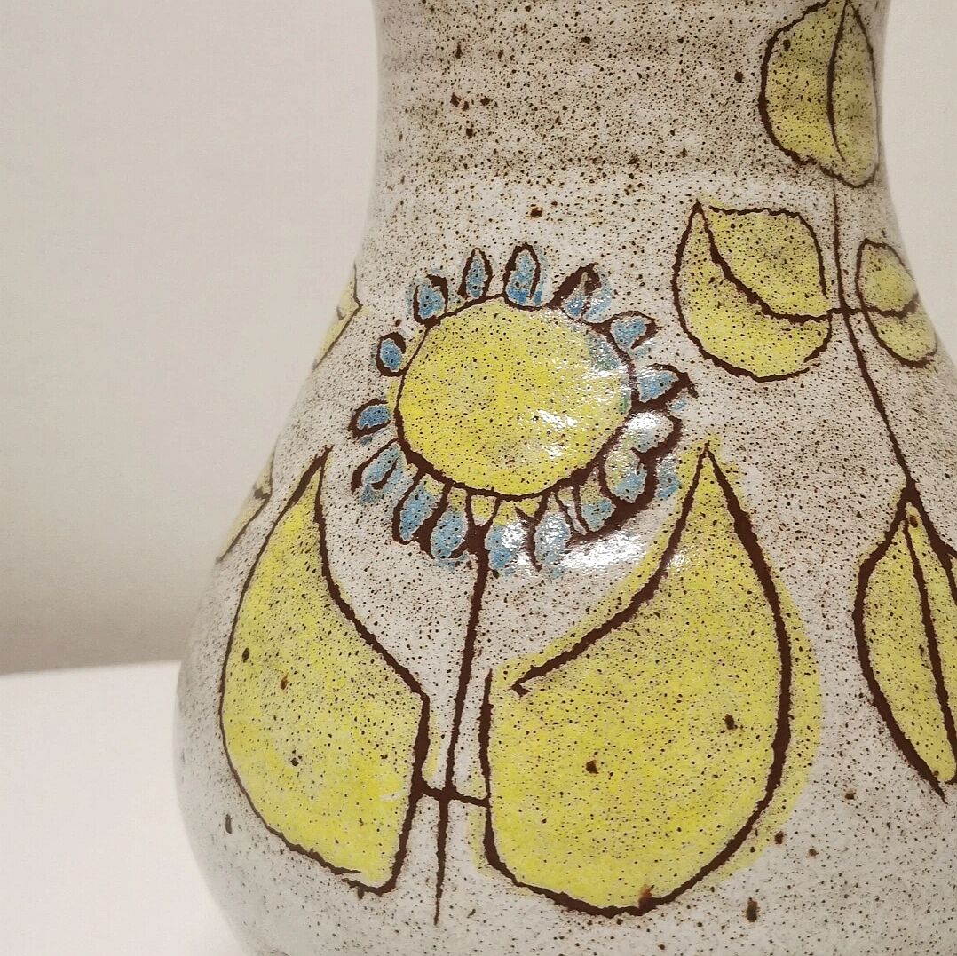 Ceramic vase, Accolay, 1960