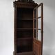 Antique Breton display cabinet in chestnut, France, circa 1880–1890