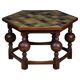 Octagonal Coffee Table in Oak, 1930s